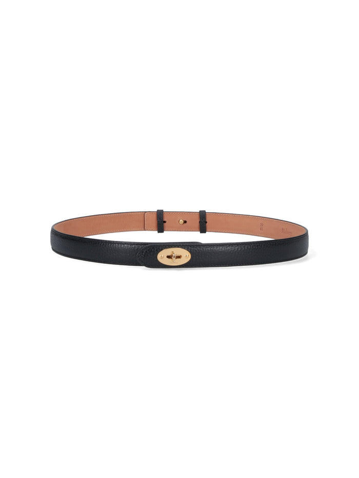Mulberry Belts Black Bovine Leather