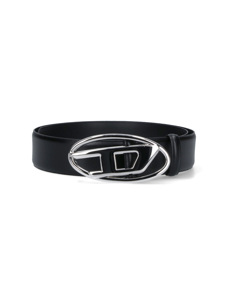 Diesel 100% Leather belt in black