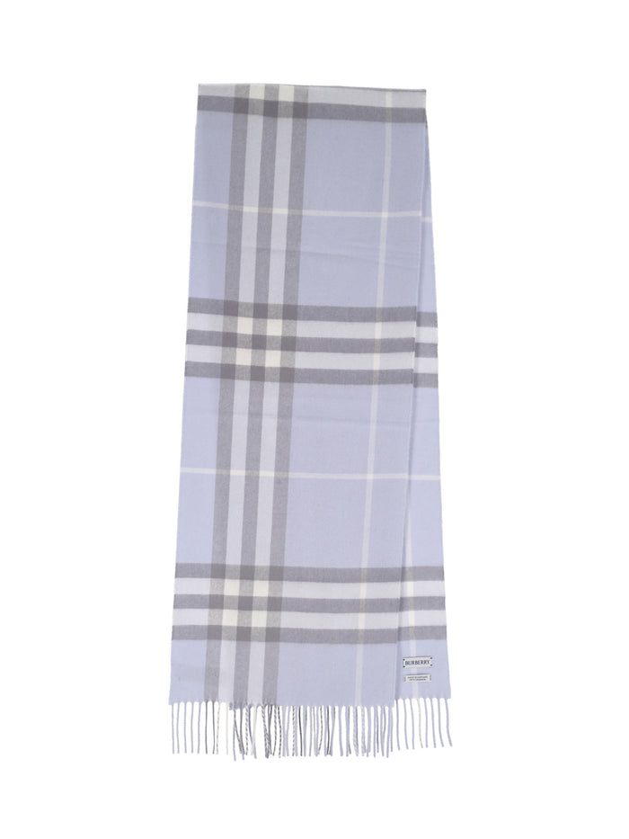 Burberry Scarfs Blue Cashmere