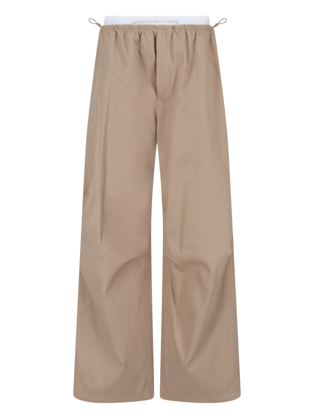 Alexander Wang Trousers Beige Cotton