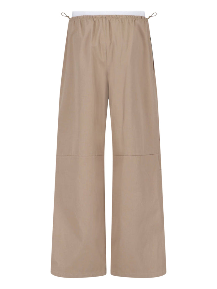 Alexander Wang Trousers Beige Cotton