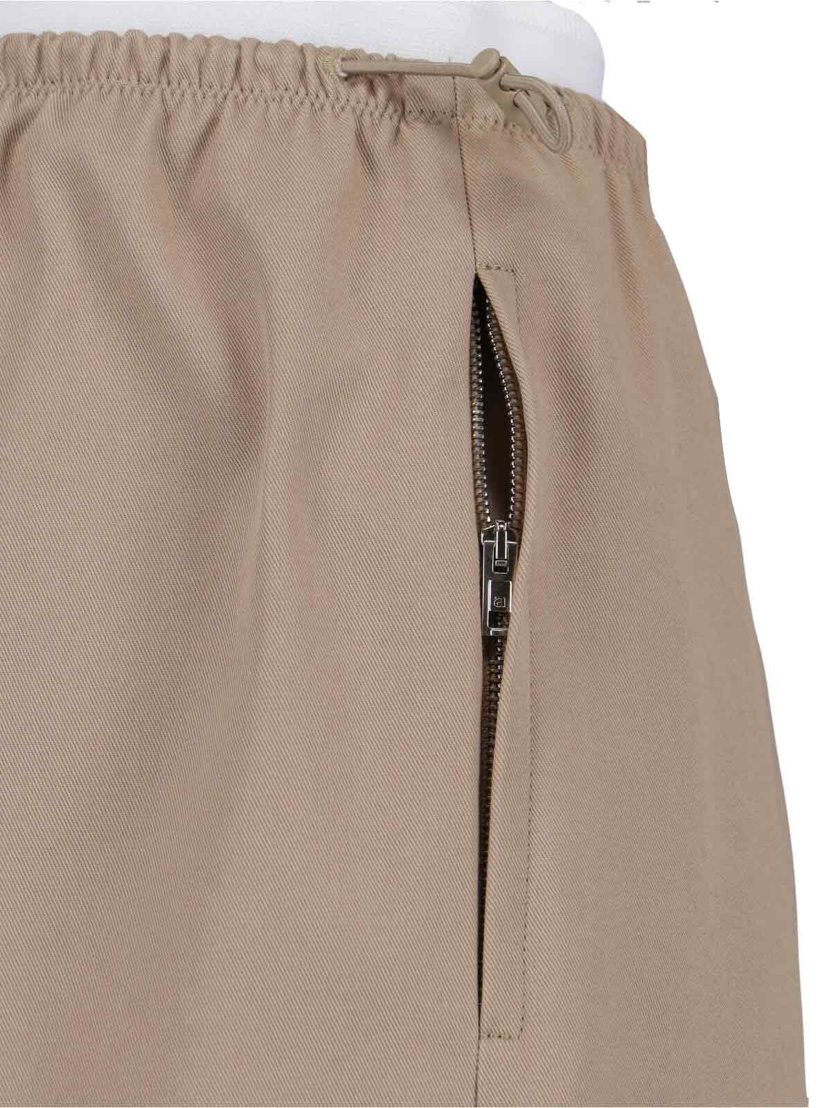 Alexander Wang Trousers Beige Cotton
