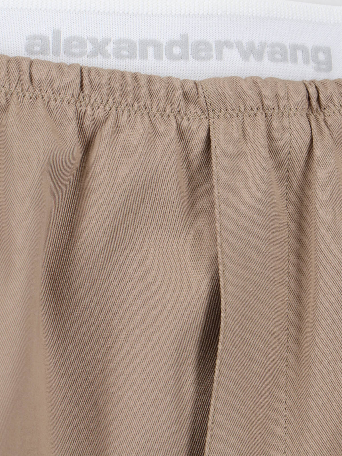 Alexander Wang Trousers Beige Cotton
