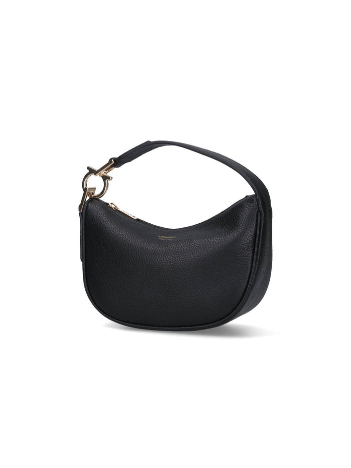 Ferragamo Bags Black Calf Leather