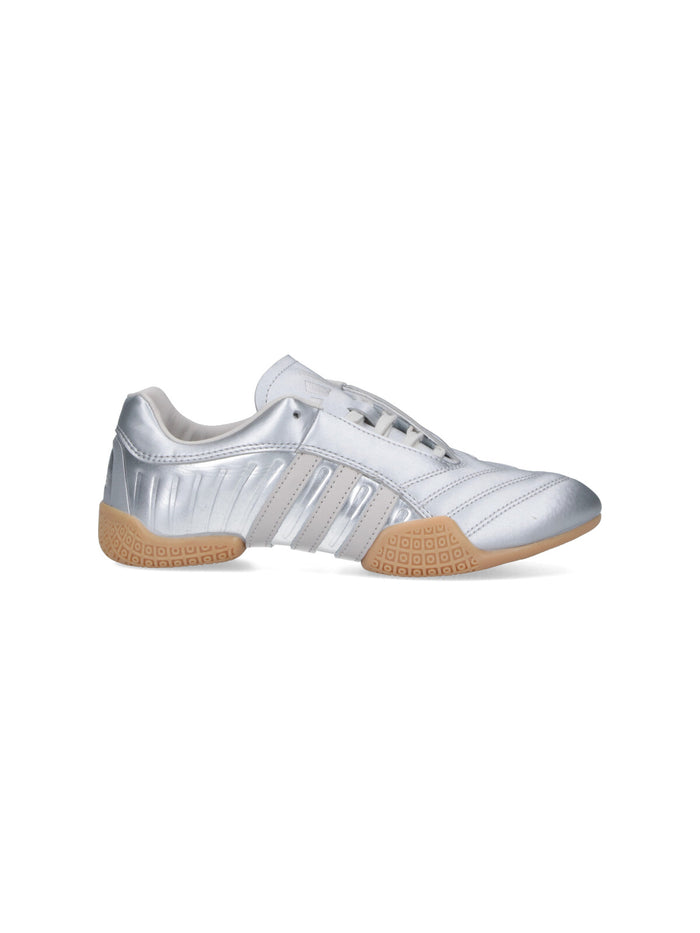 Adidas Sneakers Silver Leather