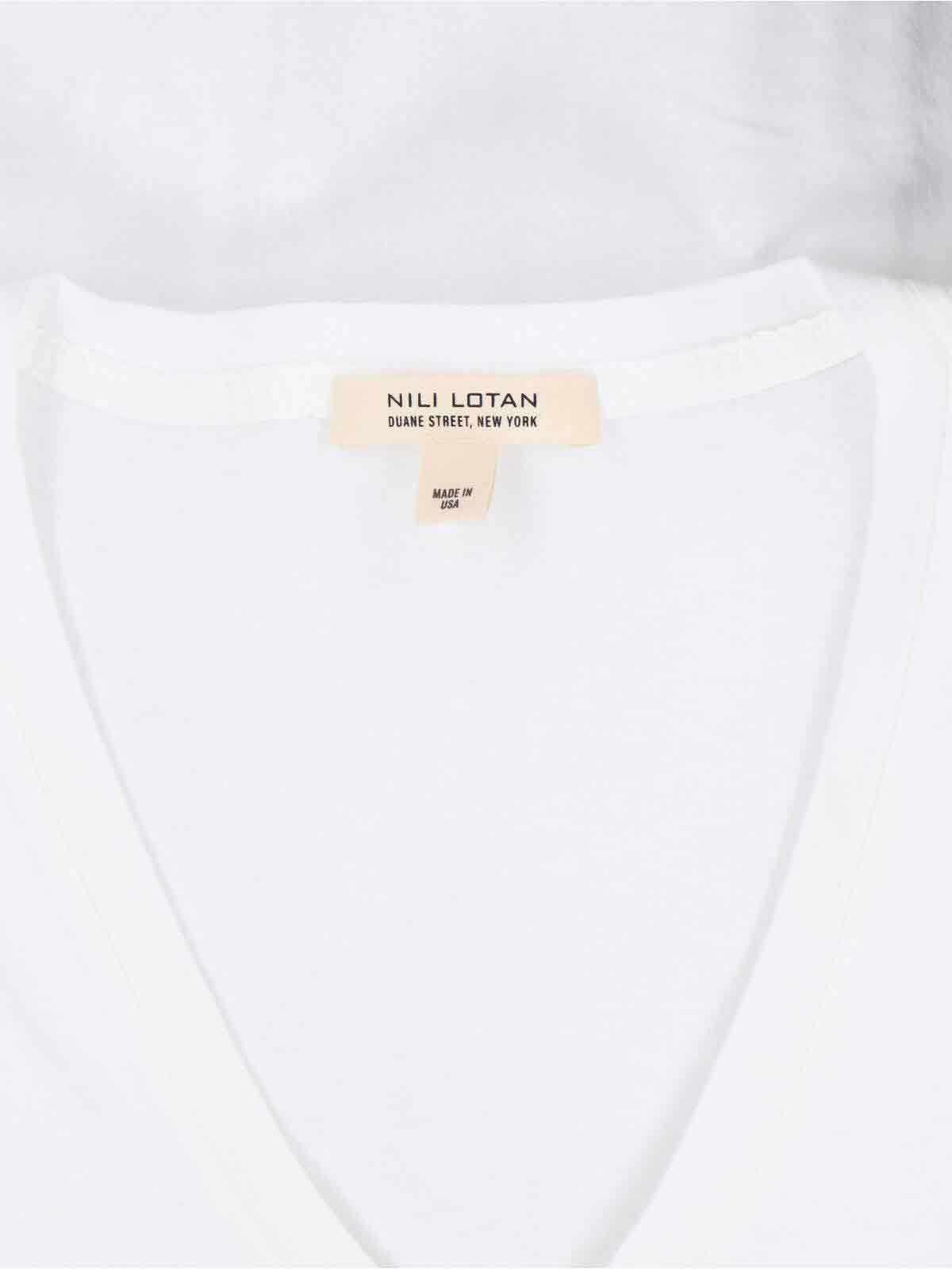 Nili Lotan T-shirts and Polos White Cotton