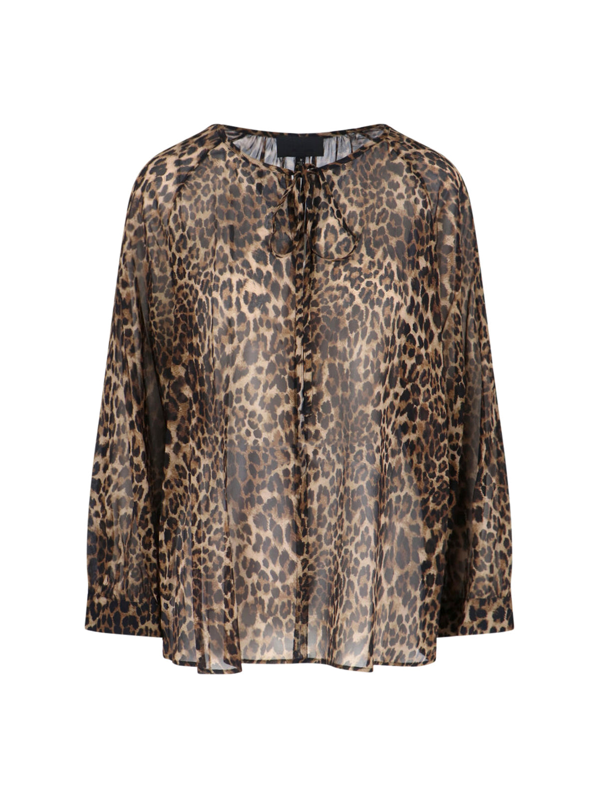 Nili Lotan Shirts Brown Silk