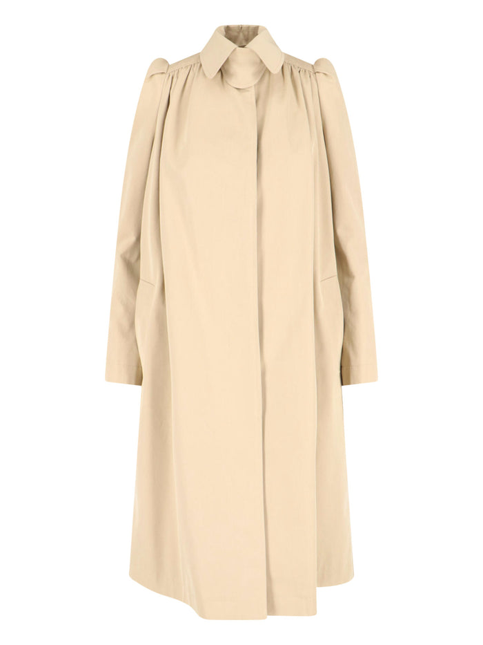 Alexander McQueen Jackets Beige Cotton