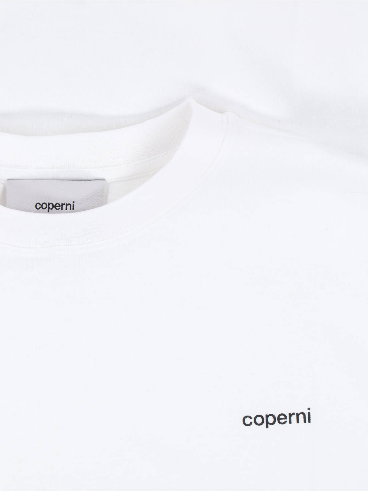 Coperni T-shirts and Polos White Organic Cotton