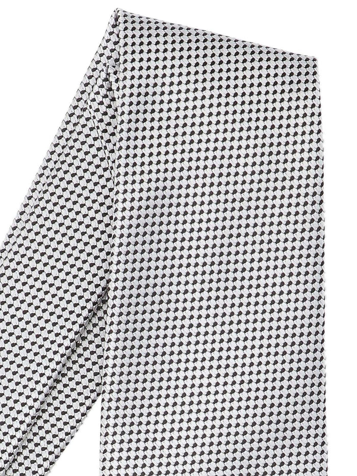Tom Ford Ties Silver Mulberry Silk