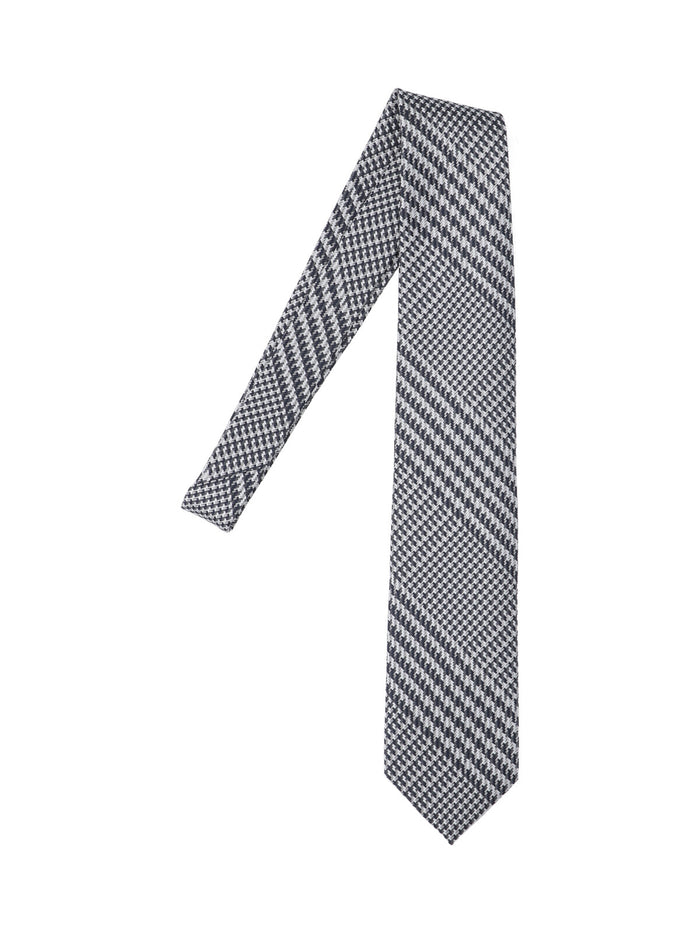 Tom Ford Ties Grey Mulberry Silk