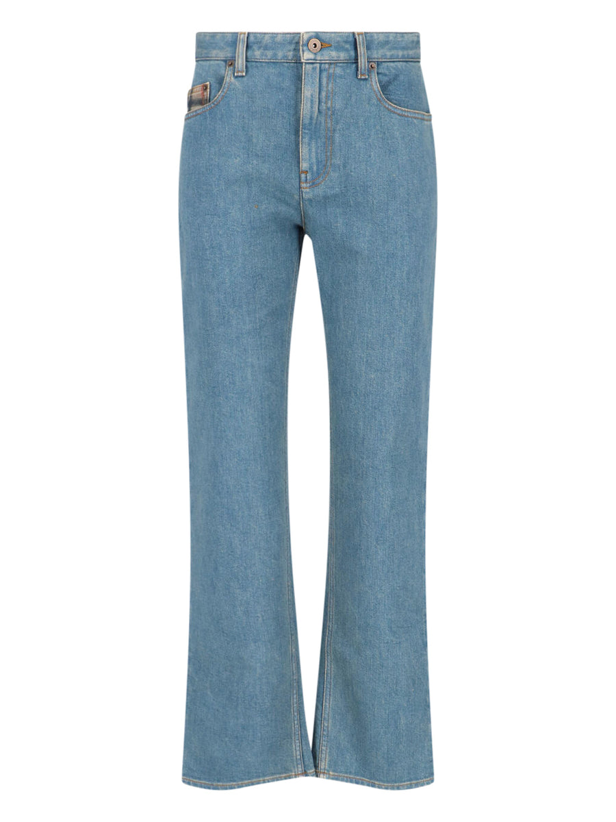 Burberry 98% cotton jeans in blue