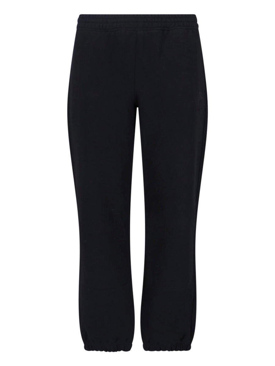 Burberry 100% Cotton joggers in black