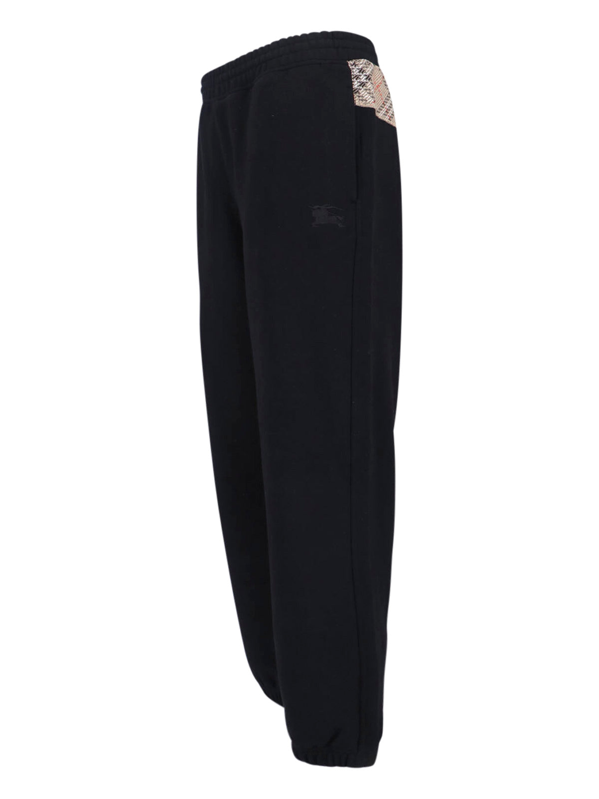Burberry Trousers Black Cotton