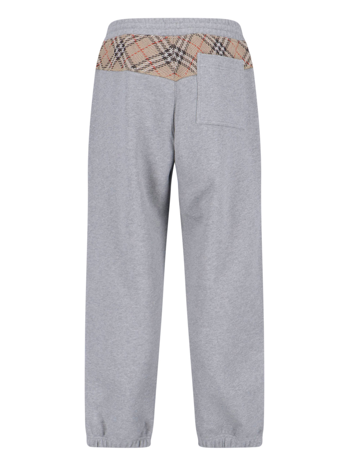 Burberry Trousers Grey Cotton