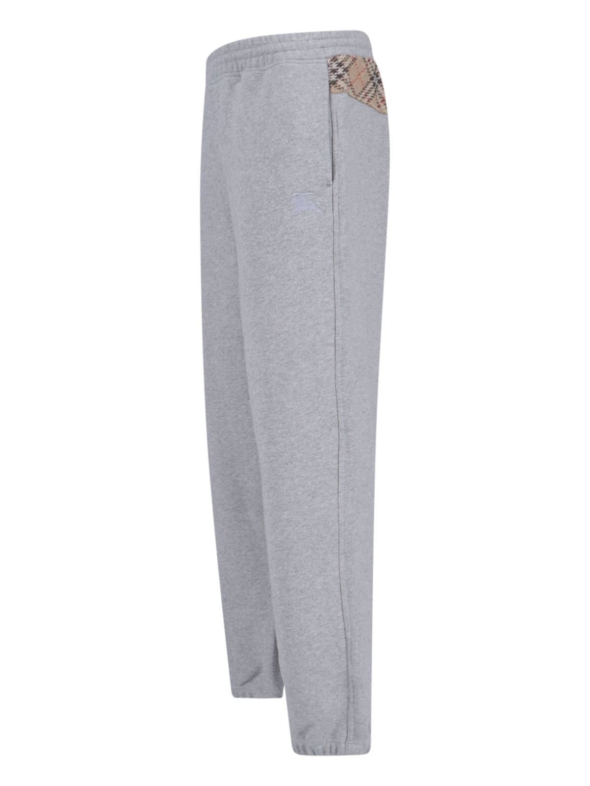 Burberry Trousers Grey Cotton