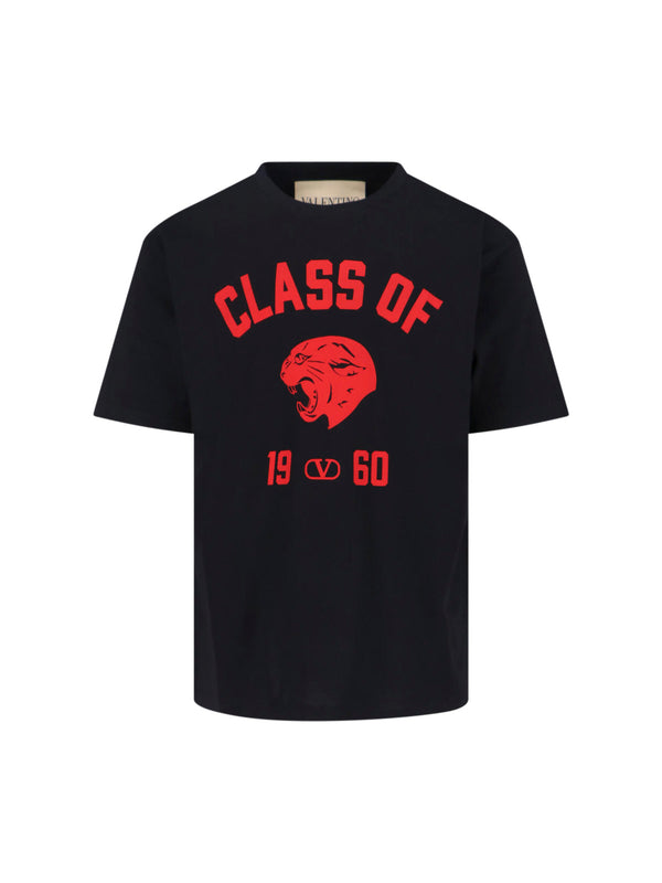Valentino 100% cotton t-shirt in black