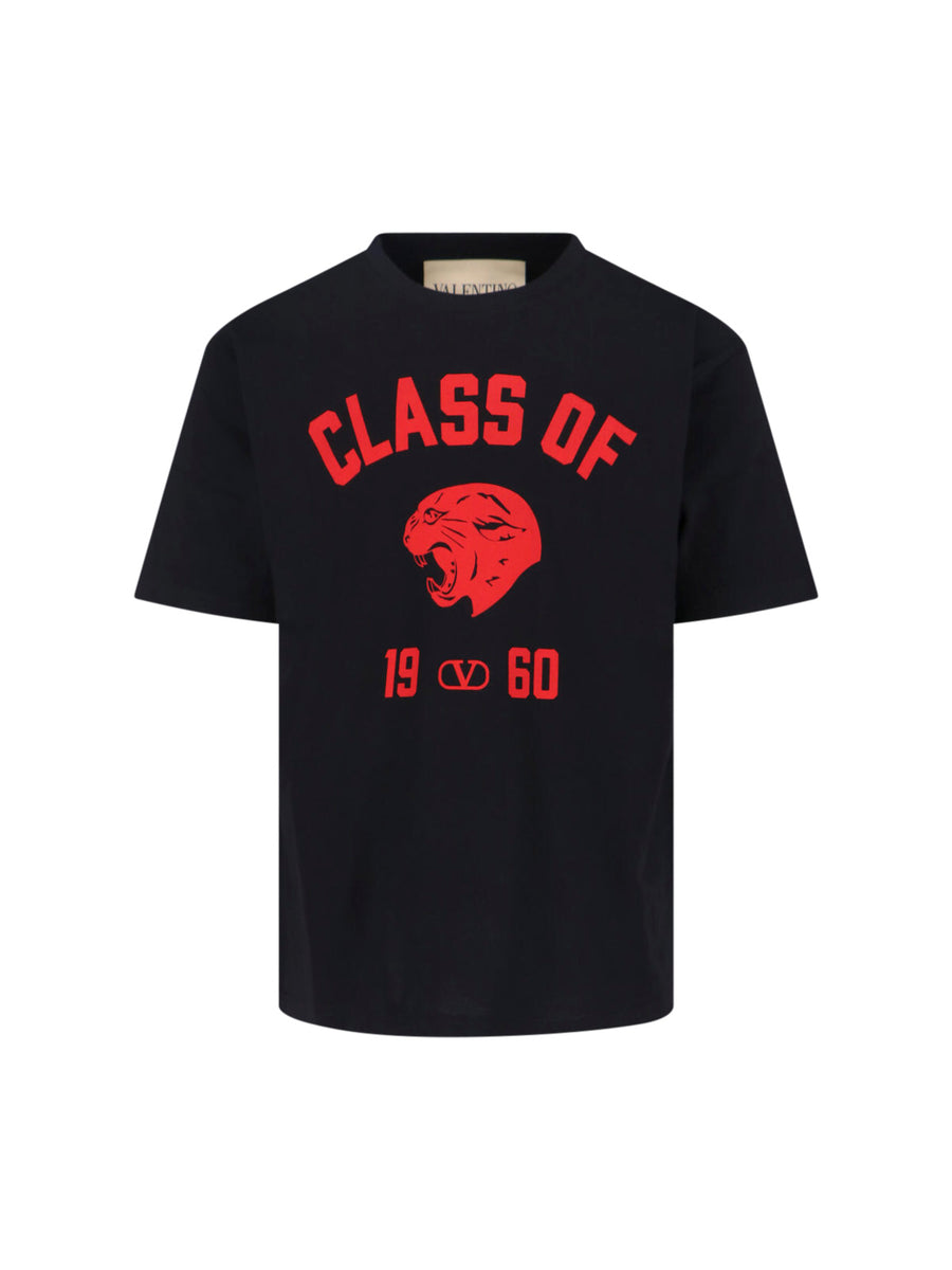 Valentino 100% cotton t-shirt in black