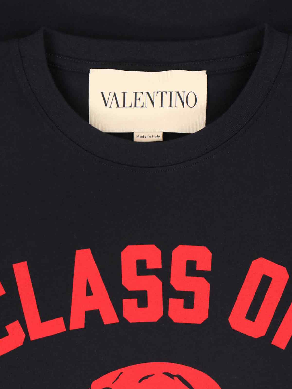 Valentino T-shirts and Polos Black Cotton