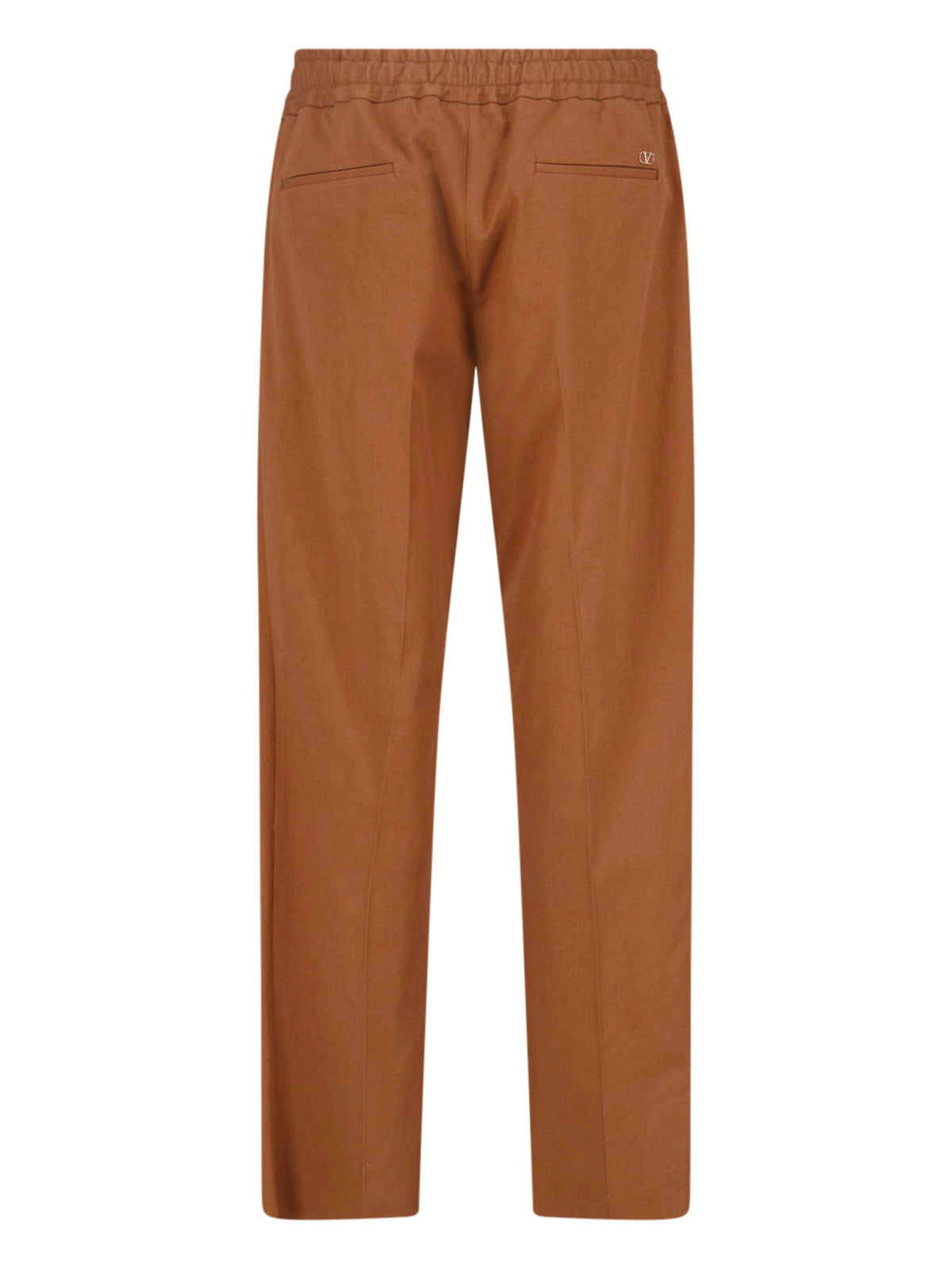 Valentino Trousers Brown Cotton