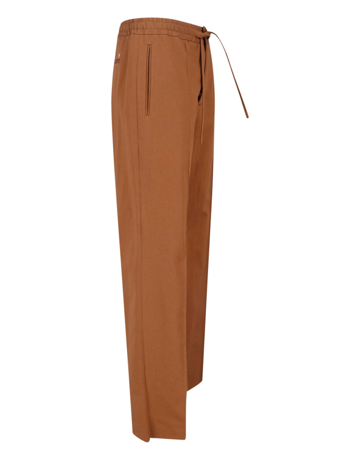 Valentino Trousers Brown Cotton