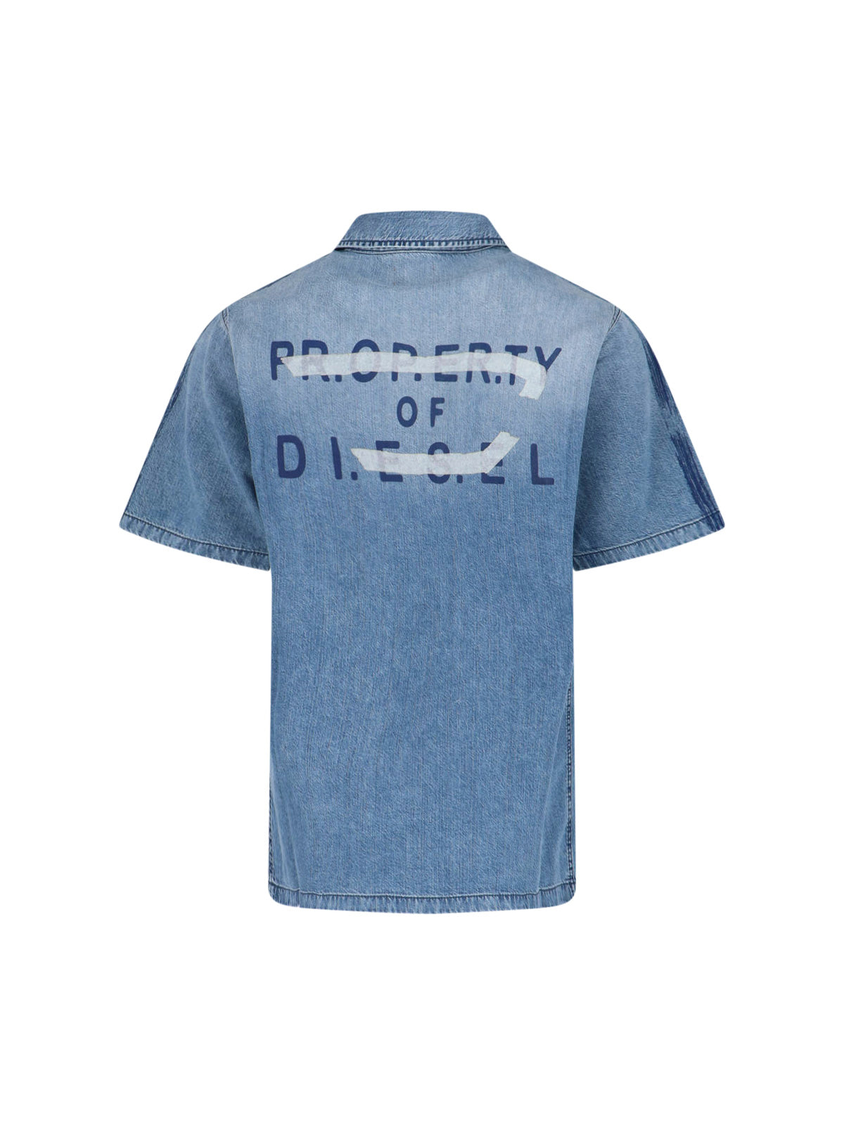 Diesel Shirts Blue Lyocell