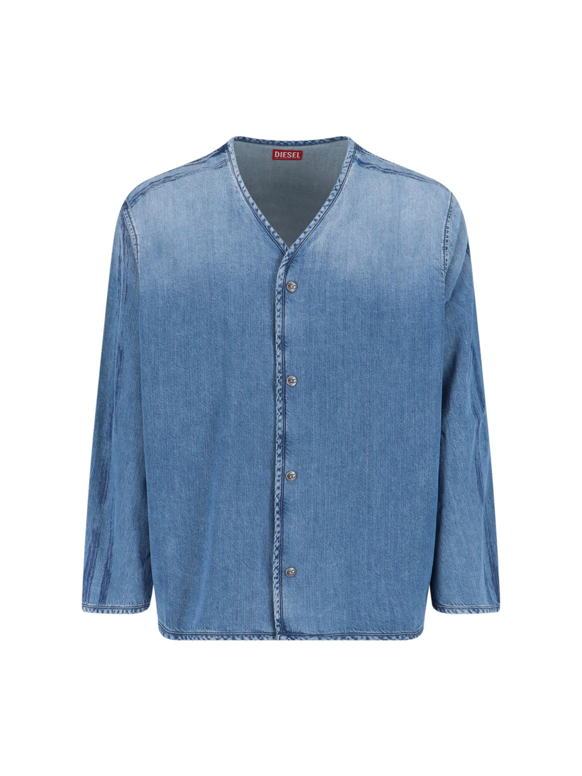 Diesel Shirts Blue Lyocell