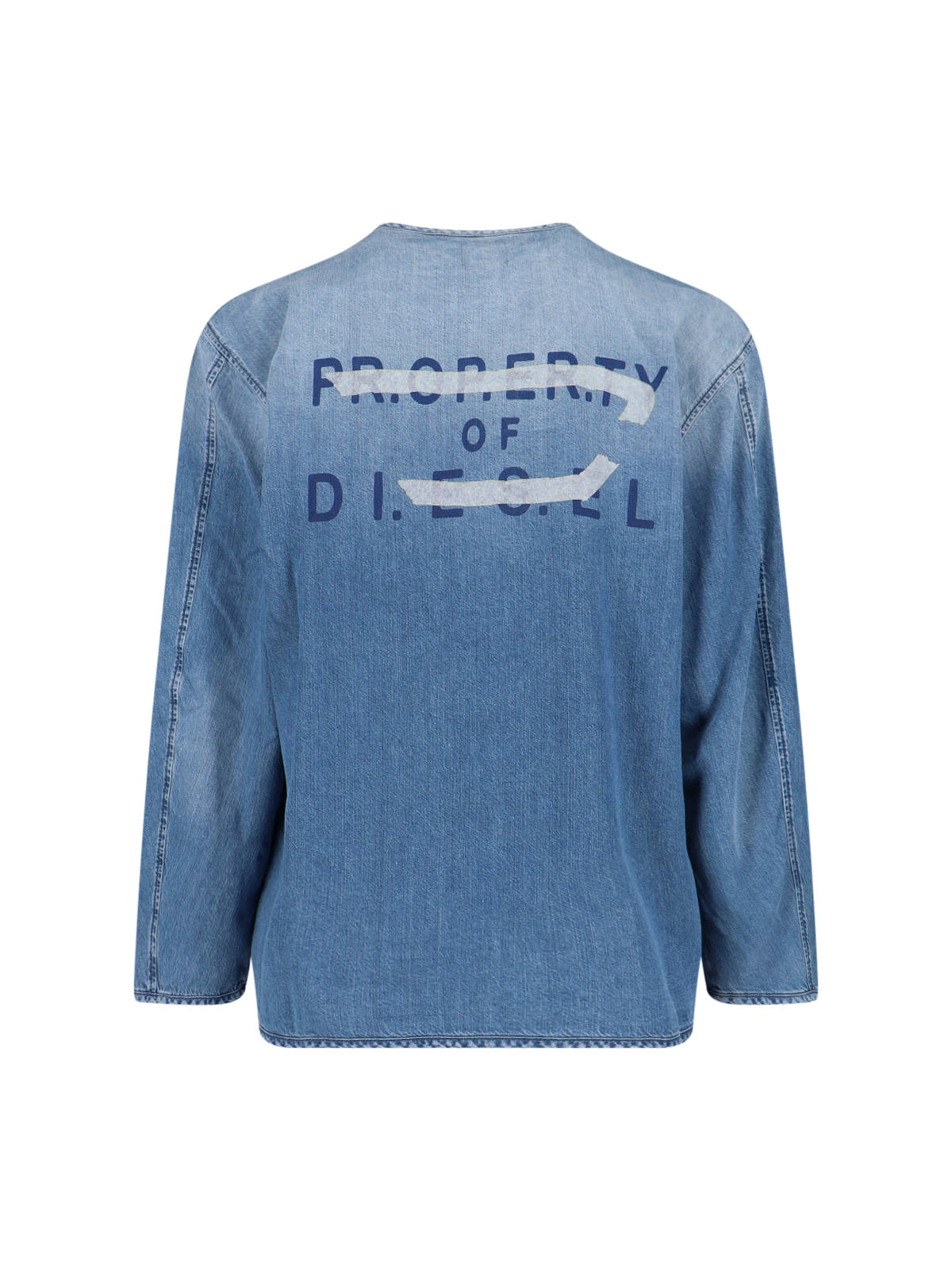 Diesel Shirts Blue Lyocell