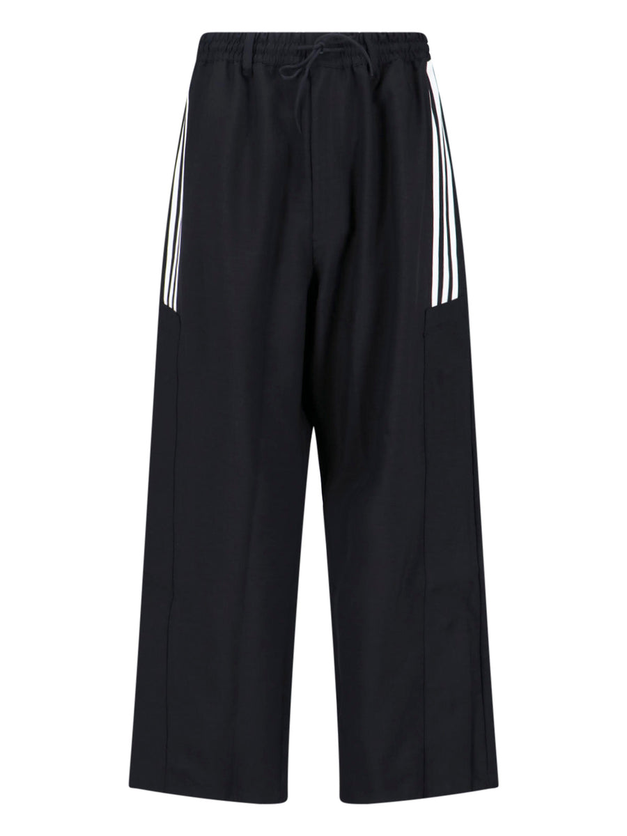 Y-3 100% Recycled Polyester trousers in black