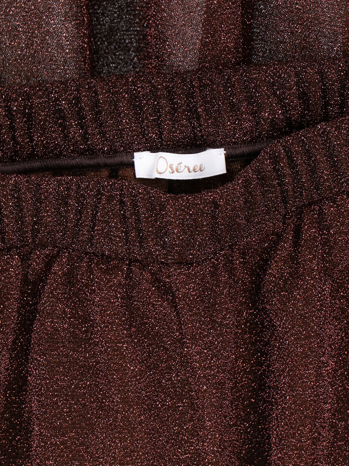 OSEREE Trousers Brown Polyamide