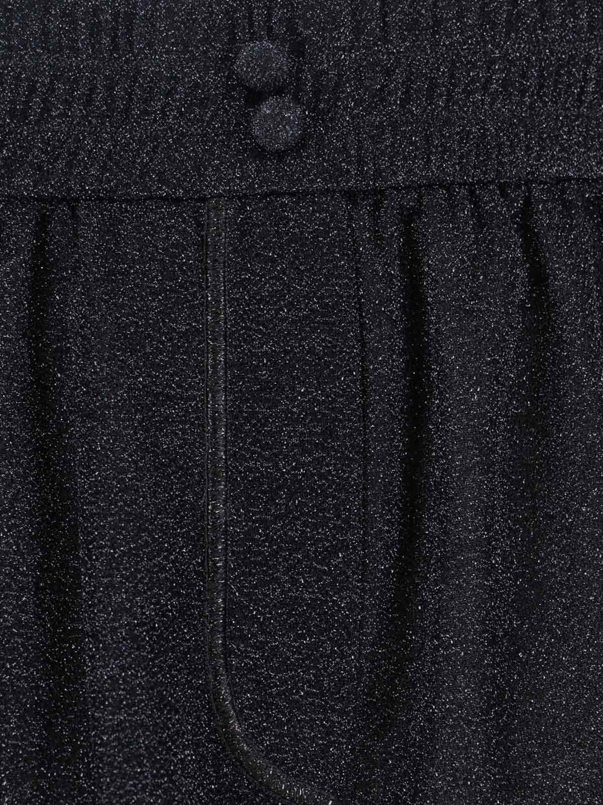 OSEREE Trousers Black Polyamide