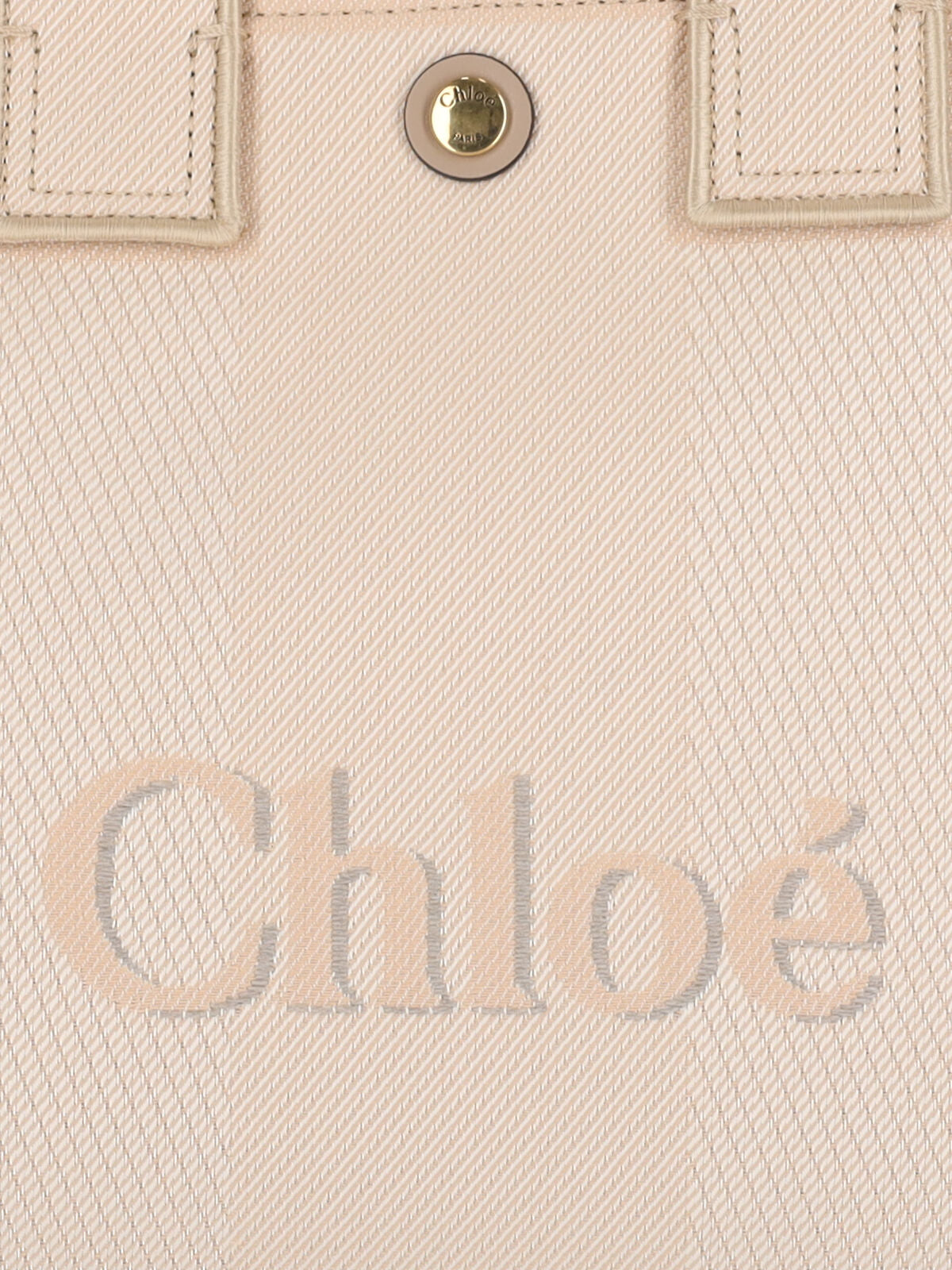Chloè Bags White Cotton