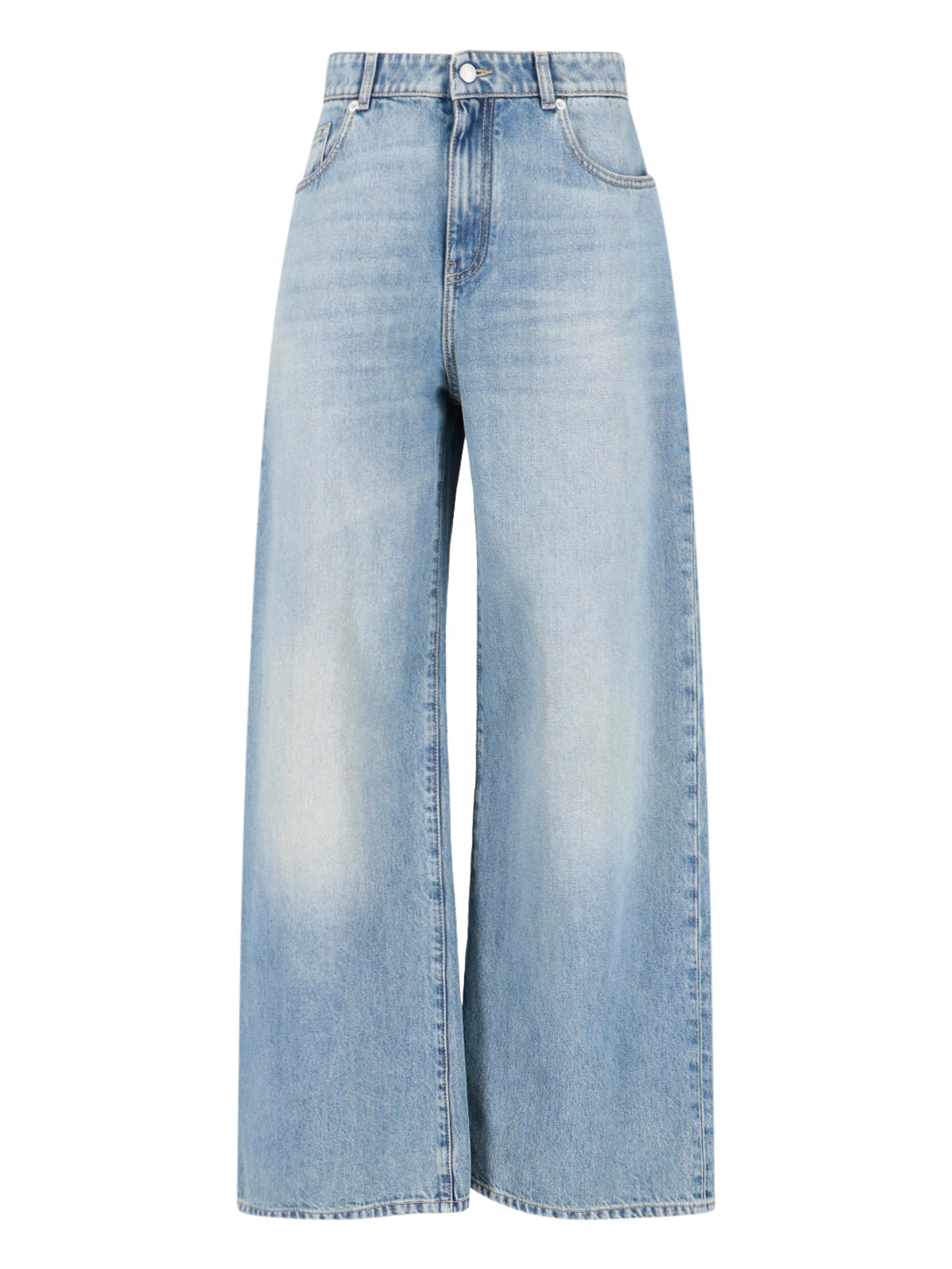 Alexander Mcqueen Jeans Blue Cotton