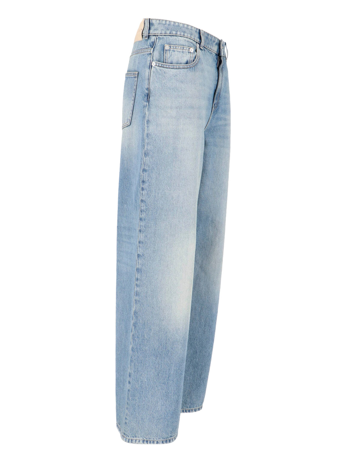 Alexander Mcqueen Jeans Blue Cotton