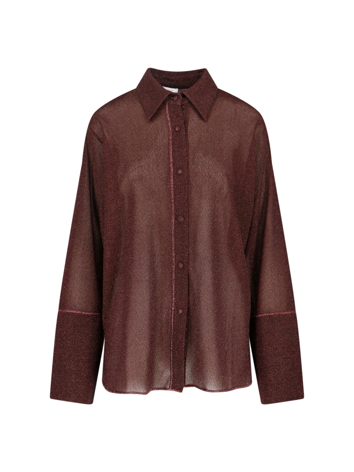 OSEREE Shirts Brown Polyamide