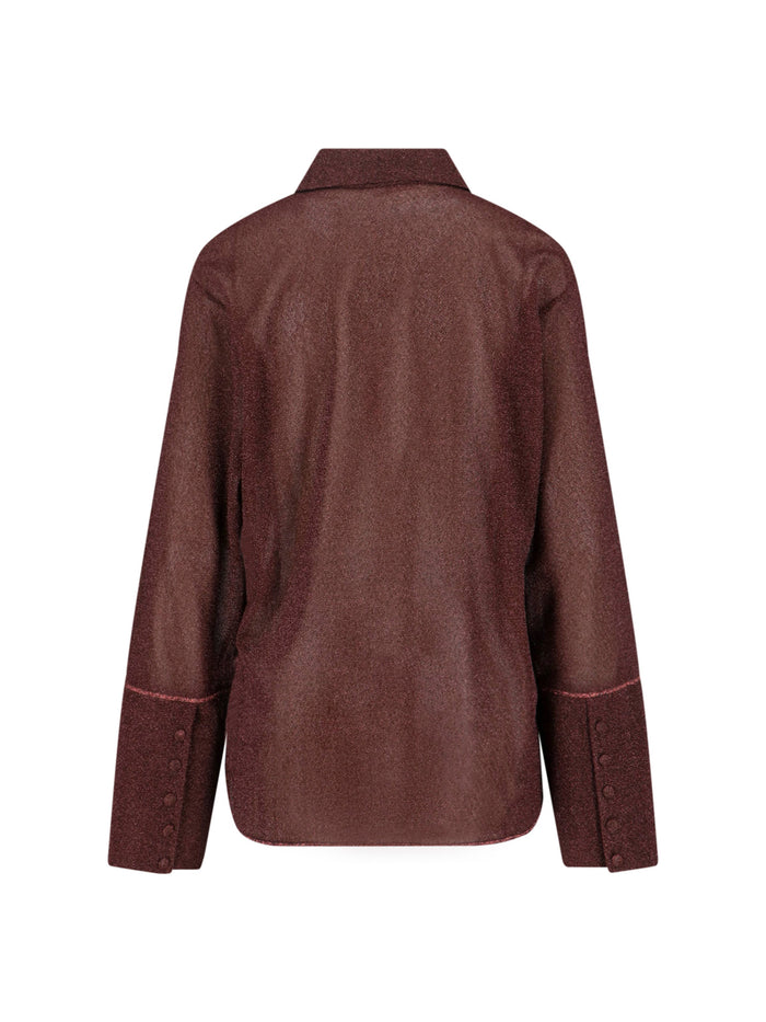 OSEREE Shirts Brown Polyamide