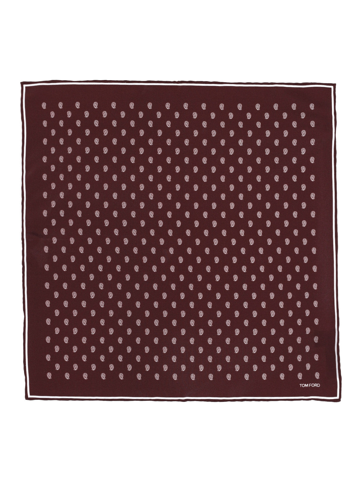 Tom Ford Scarfs Red Mulberry Silk