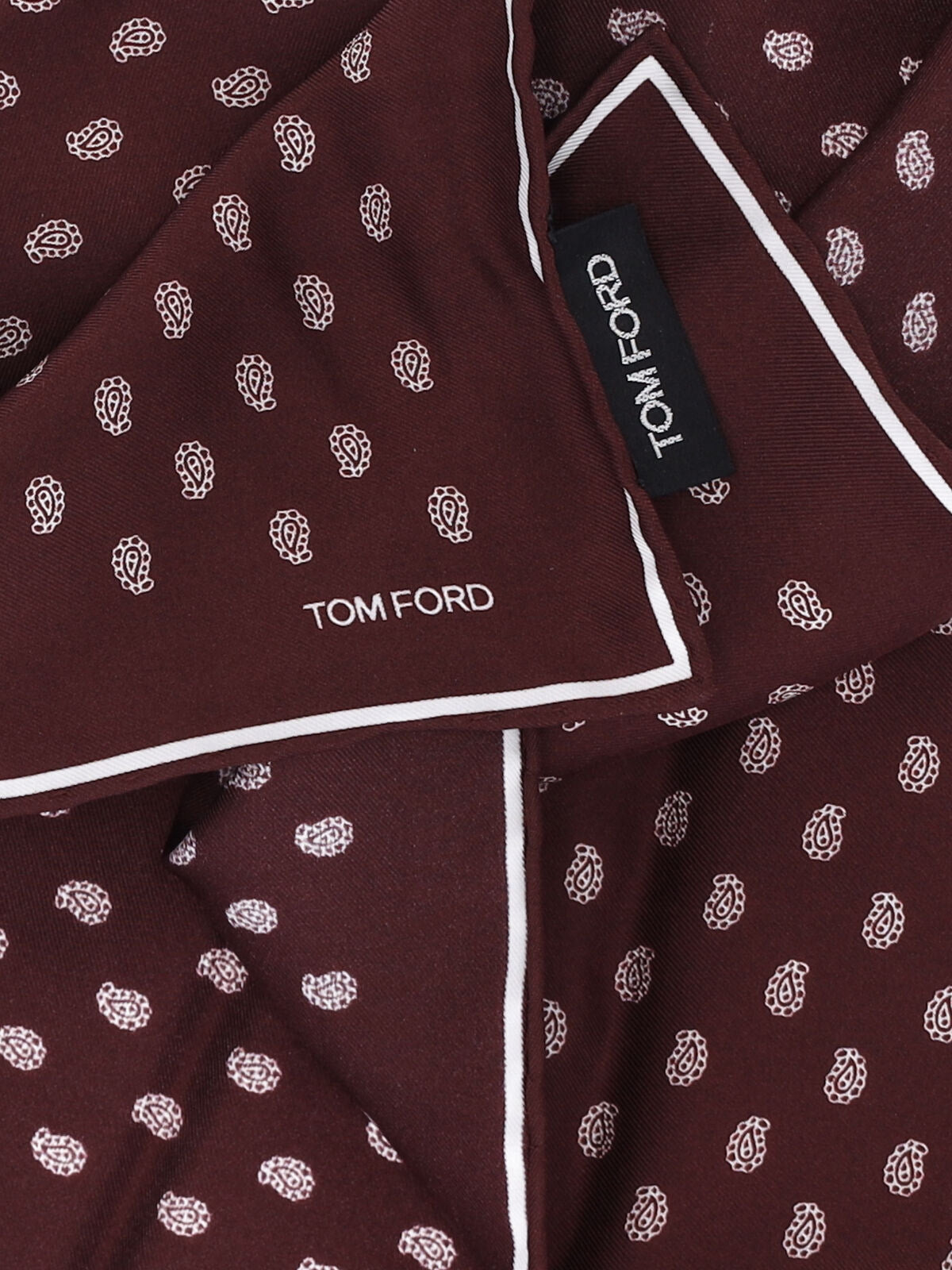 Tom Ford Scarfs Red Mulberry Silk