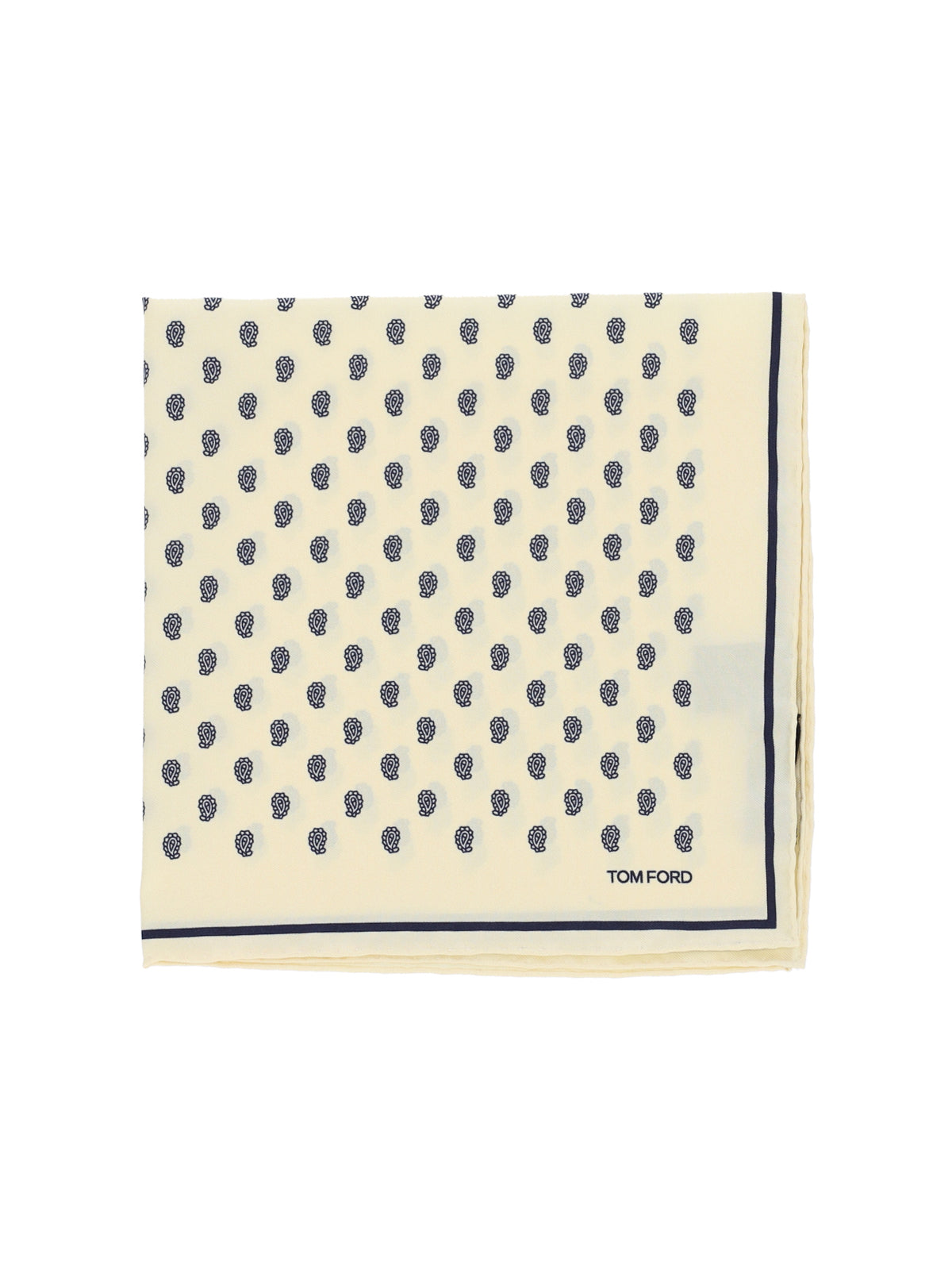 Tom Ford Scarfs White Mulberry Silk