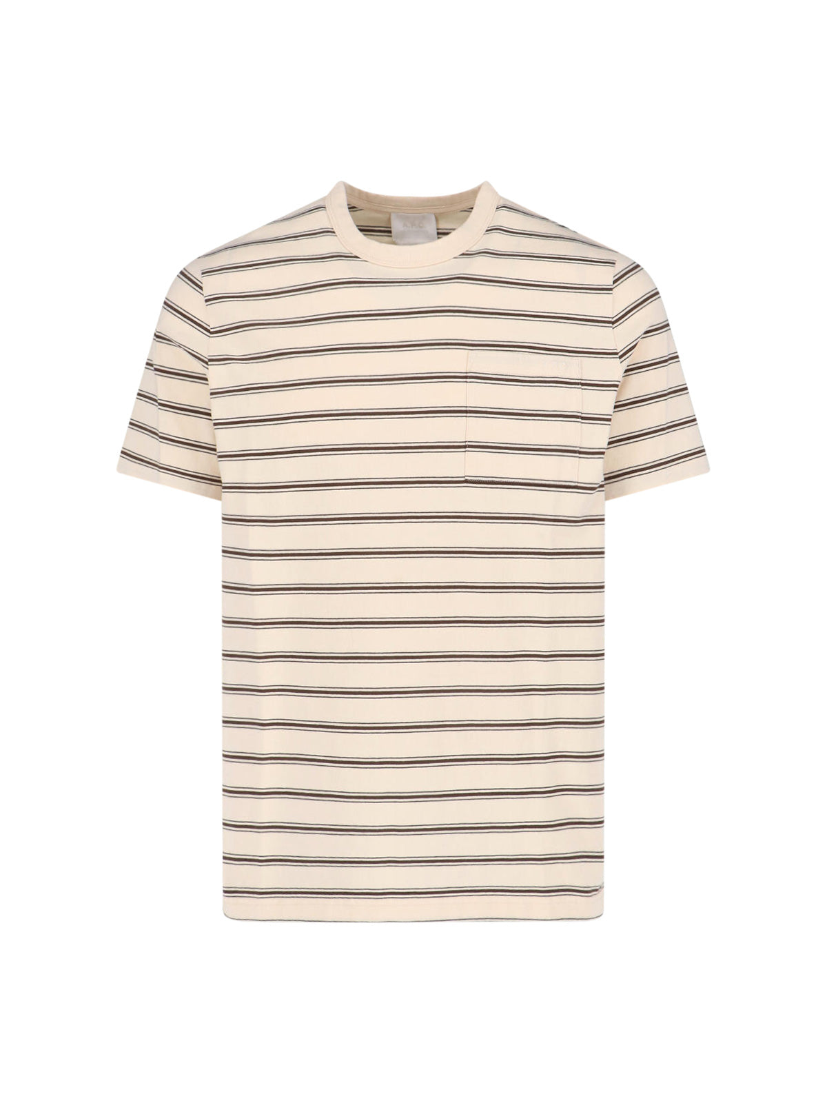 A.P.C. T-shirts and Polos White Organic Cotton