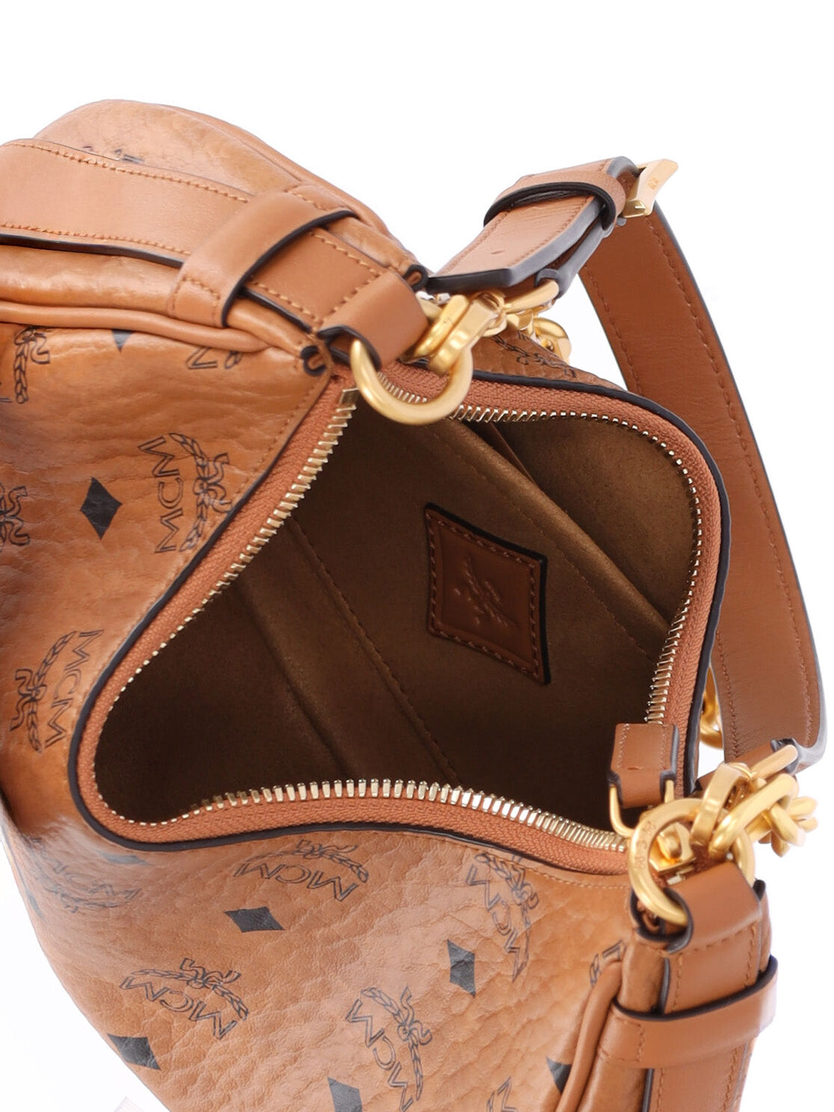 MCM Bags Brown Polyurethane