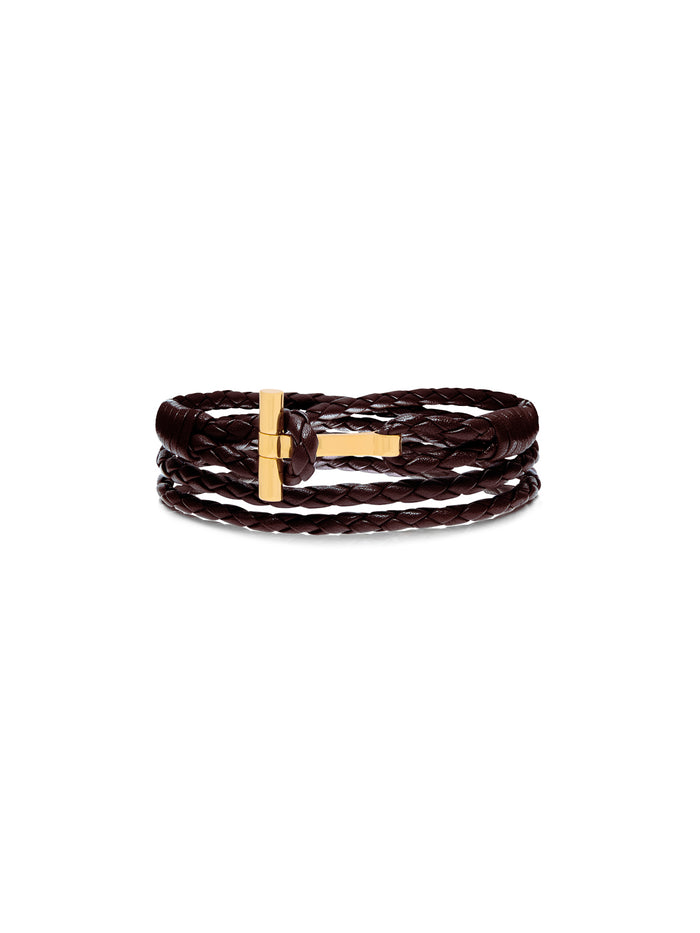 Tom Ford Bijoux Brown Calf Leather