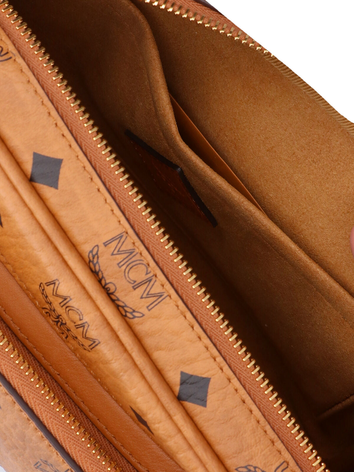MCM Bags Brown Polyurethane
