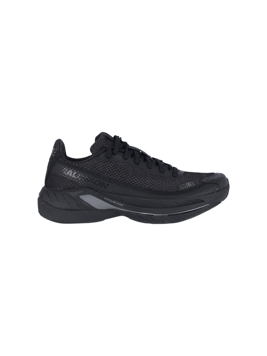 MM6 Maison Margiela Upper: 100% Polyester sneakers in black