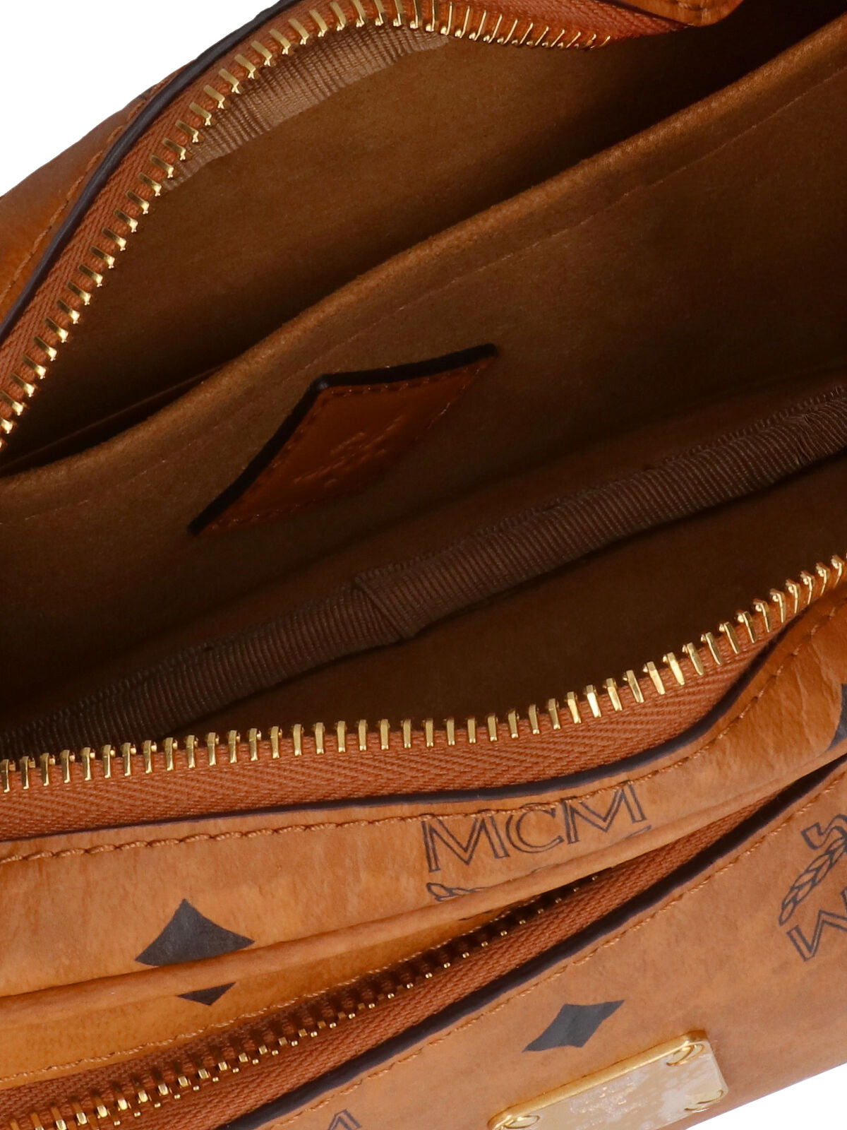 MCM Bags Brown Polyurethane