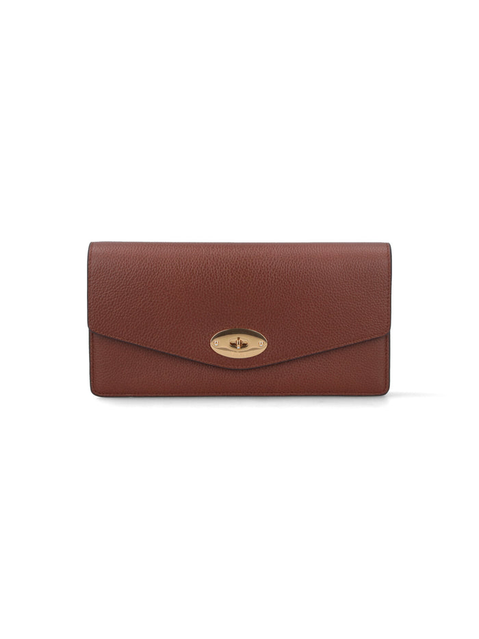 Mulberry Wallets Brown Bovine Leather