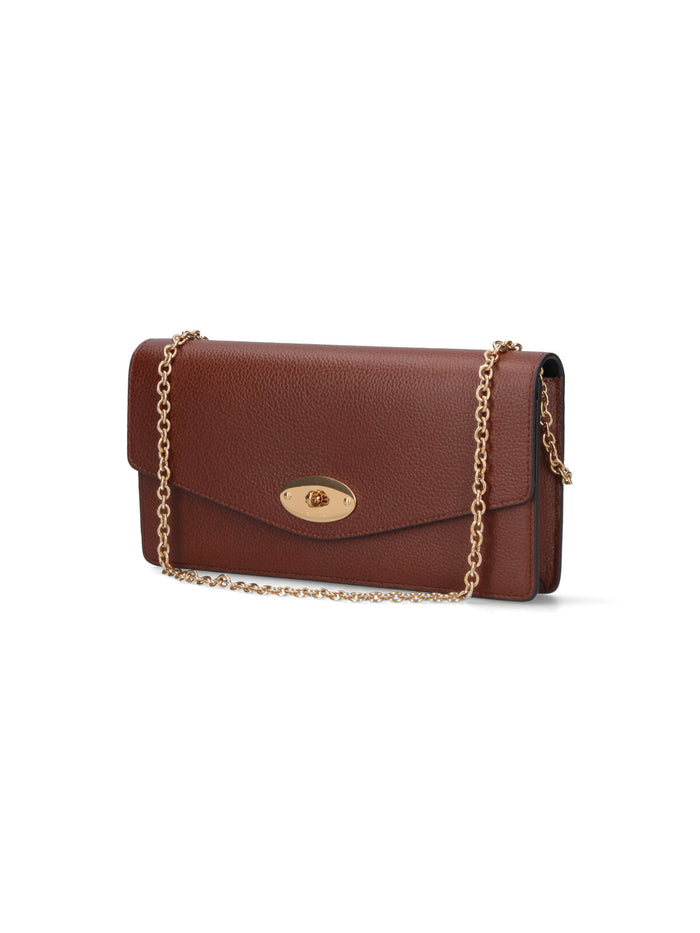 Mulberry Wallets Brown Bovine Leather