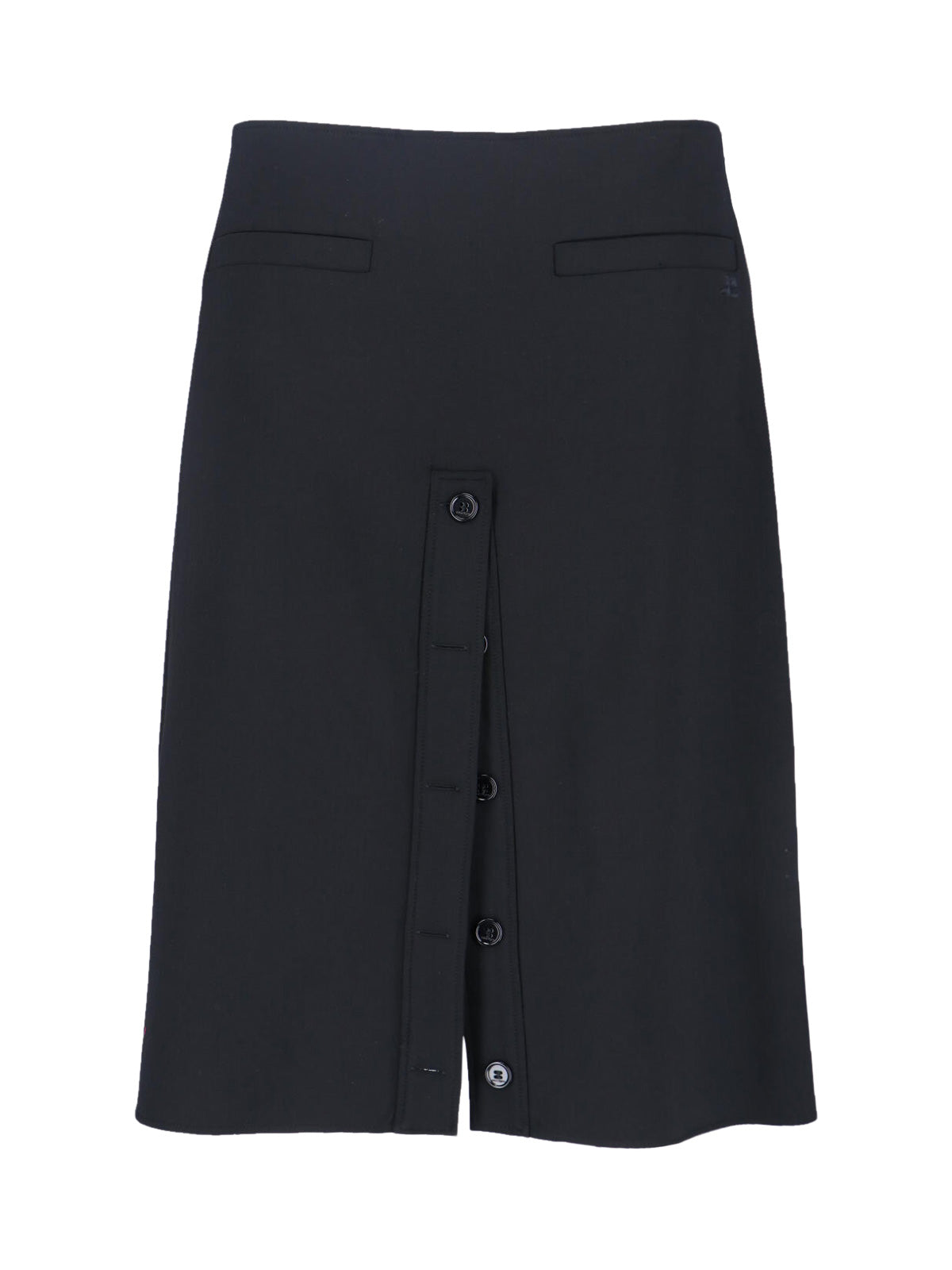 Courrèges Skirts Black Polyester