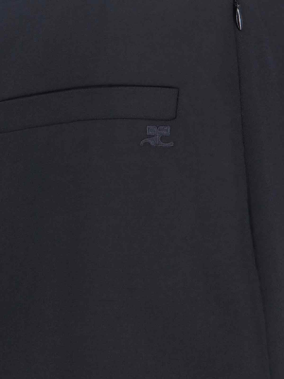 Courrèges Skirts Black Polyester