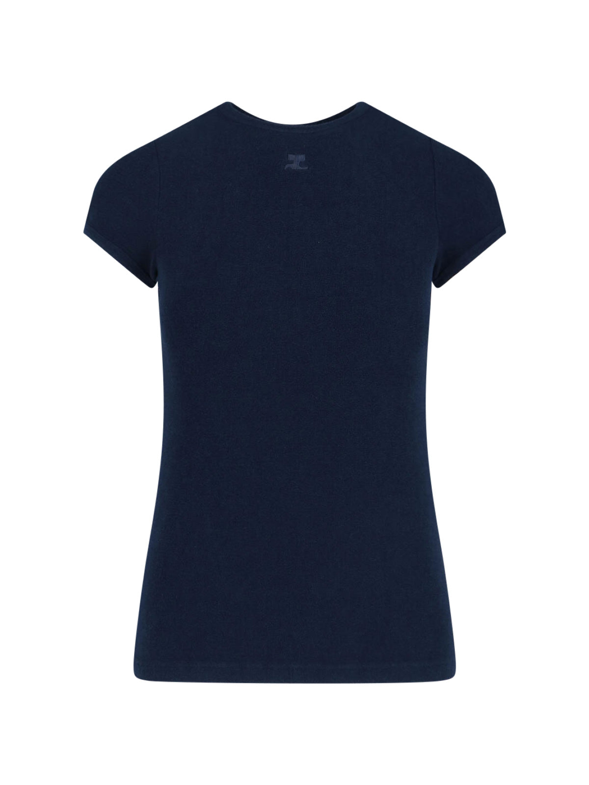 Courrèges T-shirts and Polos Blue Viscose
